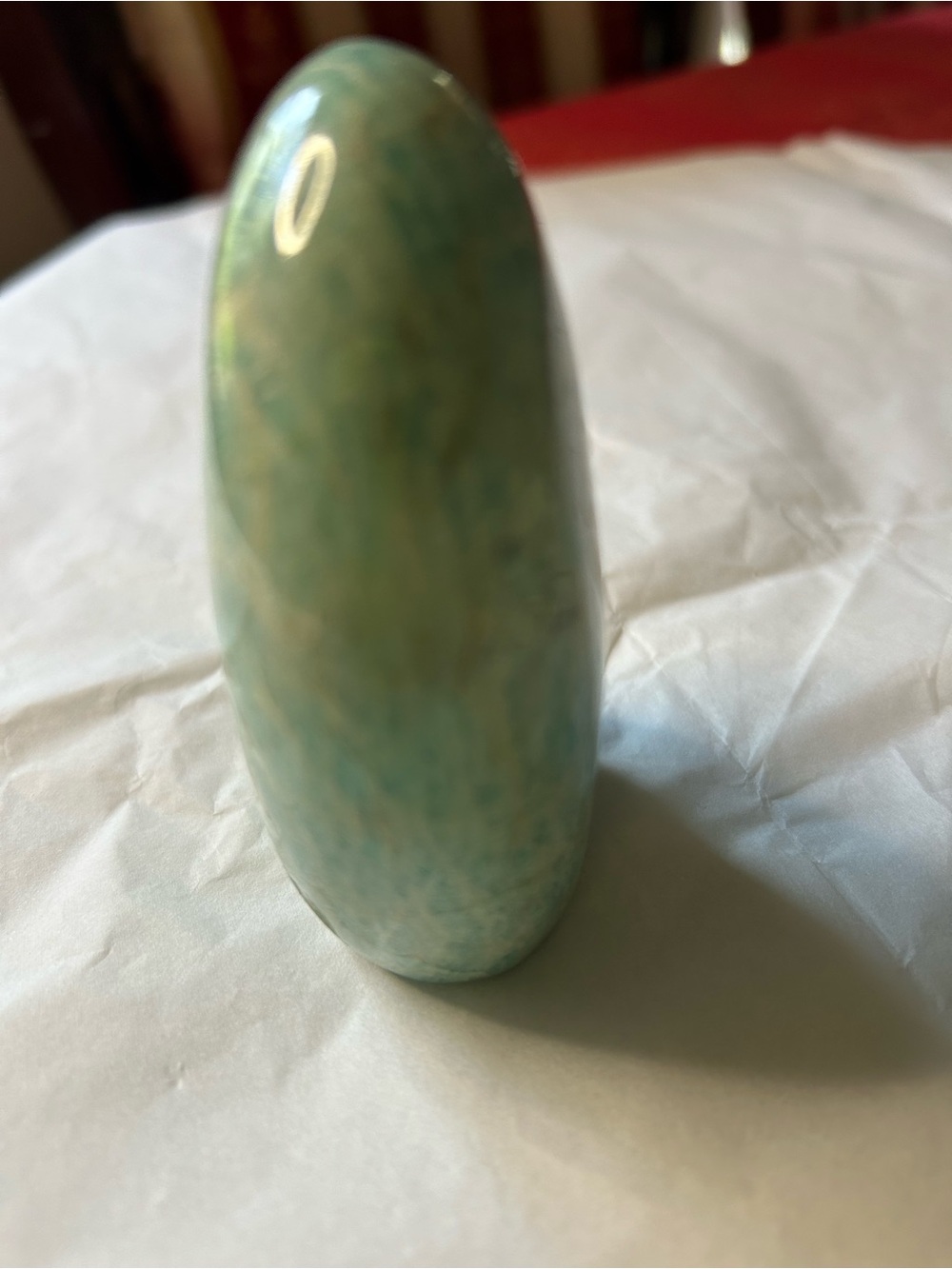 Amazonite Free Form Crystal - Picture 2 of 5